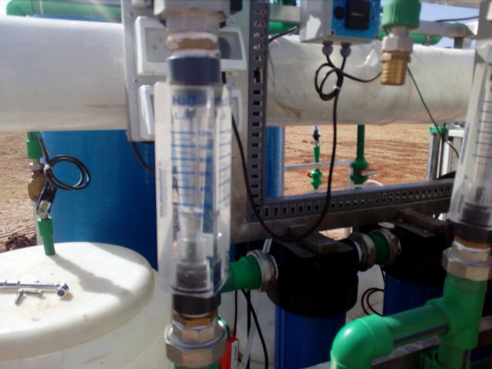 Installation d’une station osmose chez le client en Algérie